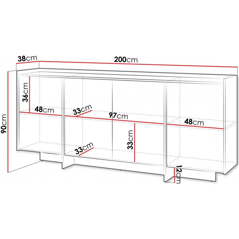 Μπουφές Japandi-Fusiko