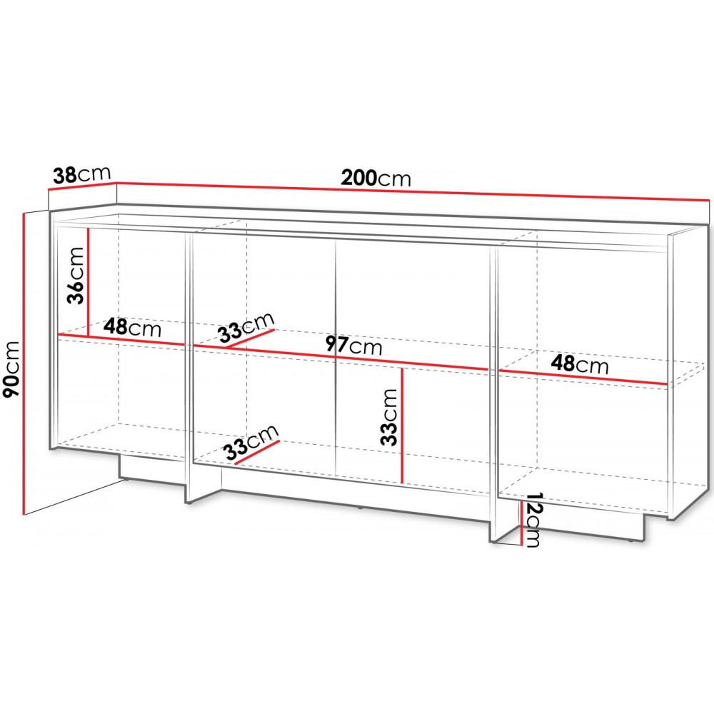 Μπουφές Japandi
