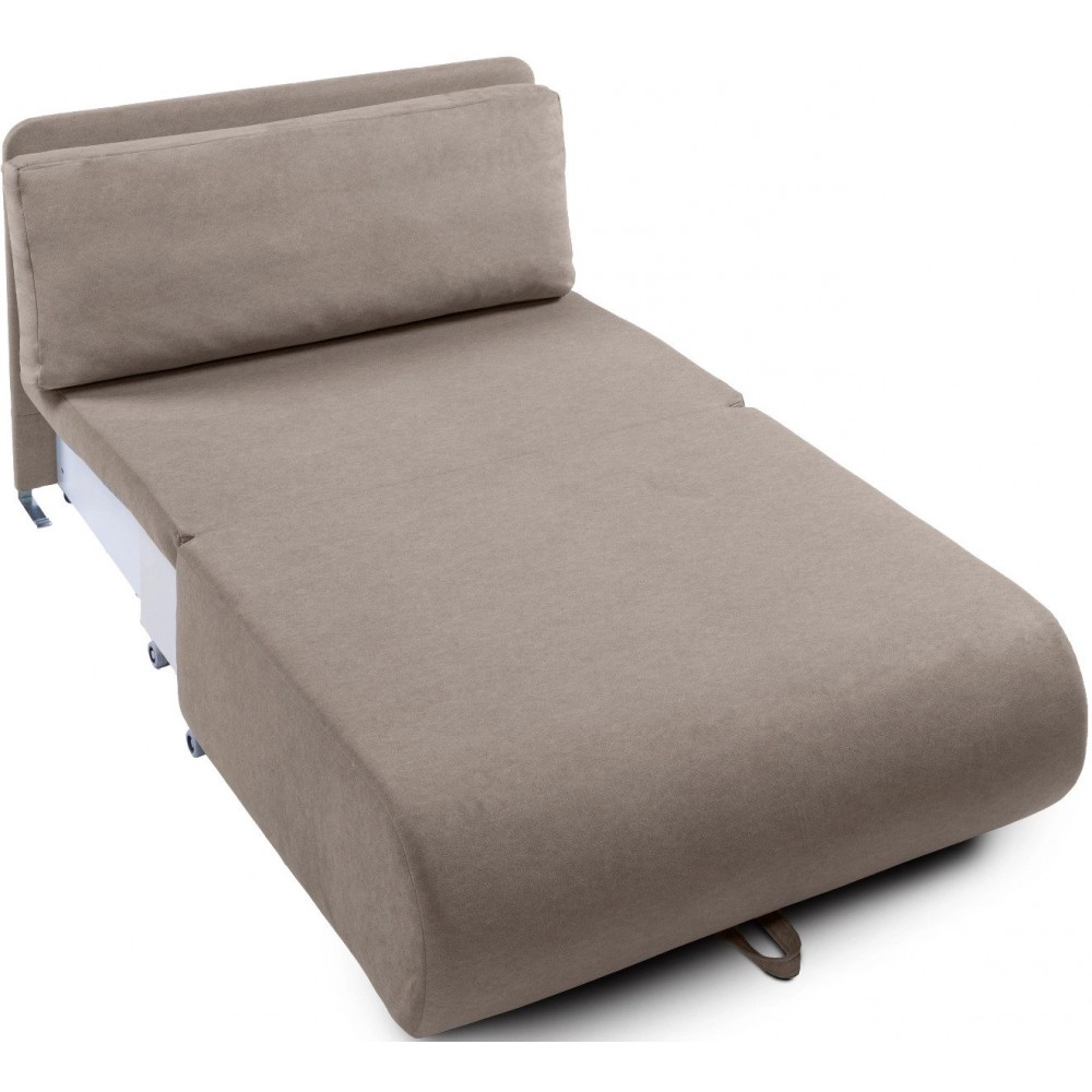 Πολυθρόνα - Κρεβάτι Ottoman-Taupe 101x83x87