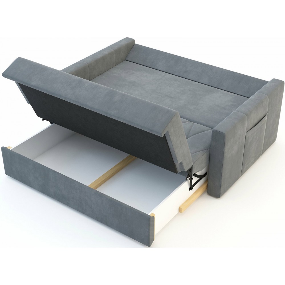 Καναπές - κρεβάτι Rhombus 166x105x87