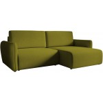 Γωνιακός καναπές Goya Slim-Prasino