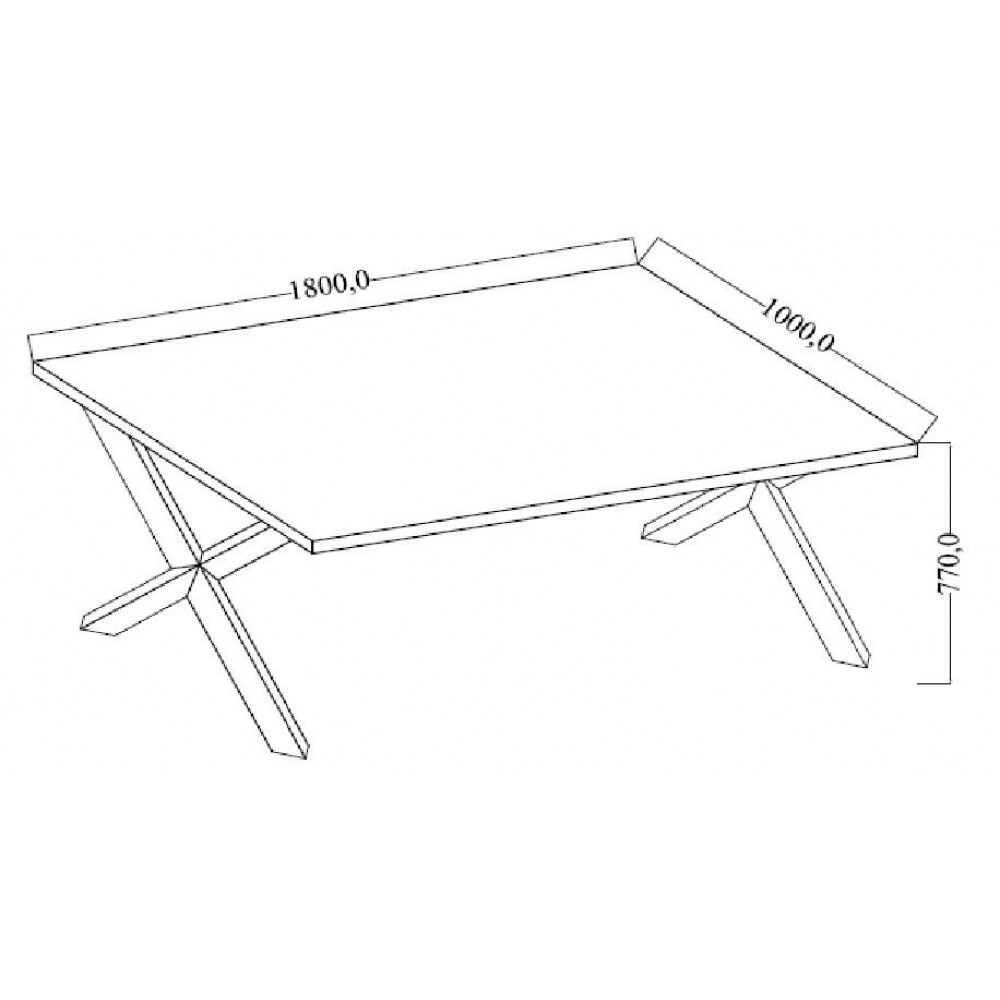 Tραπέζι Mala Linear