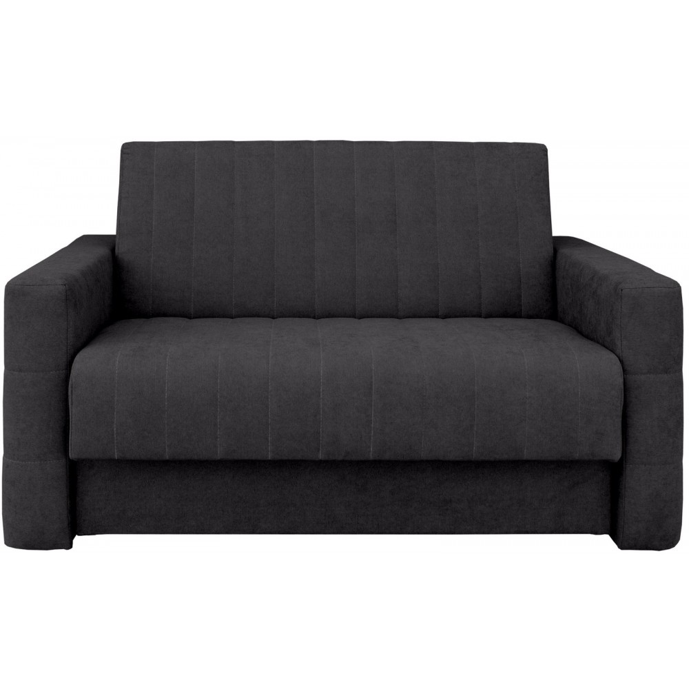 Καναπές - κρεβάτι Chaise-Gkri Skouro 137x105x86