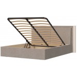 Επενδυμένο κρεβάτι Dutchess 201.6x230.5x115