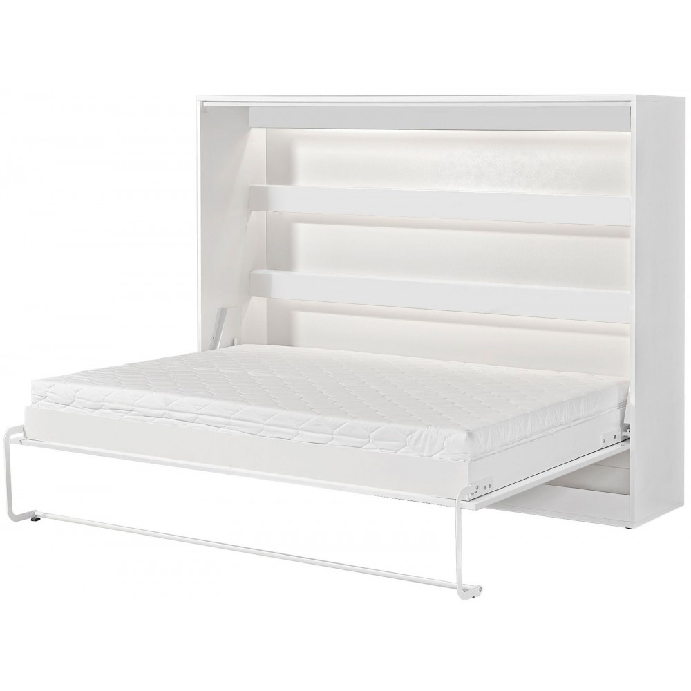 Κρεβάτι τοίχου Aether I -Leuko-Mauro-140 x 200