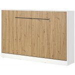 Κρεβάτι τοίχου Aether I -Fusiko-Mavro-120 x 200