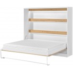 Κρεβάτι τοίχου Aether I -Fusiko-Mavro-120 x 200