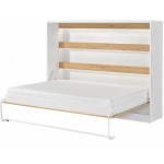 Κρεβάτι τοίχου Aether I -Fusiko-Mavro-140 x 200