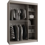 Ντουλάπα Bahrajn 150 συρόμενη-Cashmere