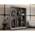 Ντουλάπα Bahrajn 150 συρόμενη-Cashmere