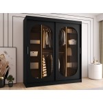 Ντουλάπα Bahrajn 180 συρόμενη-Mauro