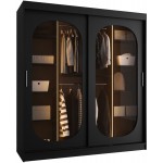 Ντουλάπα Bahrajn 180 συρόμενη-Mauro