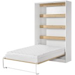 Κρεβάτι τοίχου Aether II-Fusiko-Mavro-120 x 200