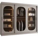 Ντουλάπα Bahrajn 250 συρόμενη-Cashmere