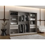 Ντουλάπα Bahrajn 250 συρόμενη-Cashmere