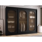 Ντουλάπα Bahrajn Plus συρόμενη 250x62x200