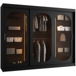 Ντουλάπα Bahrajn Plus συρόμενη 250x62x200