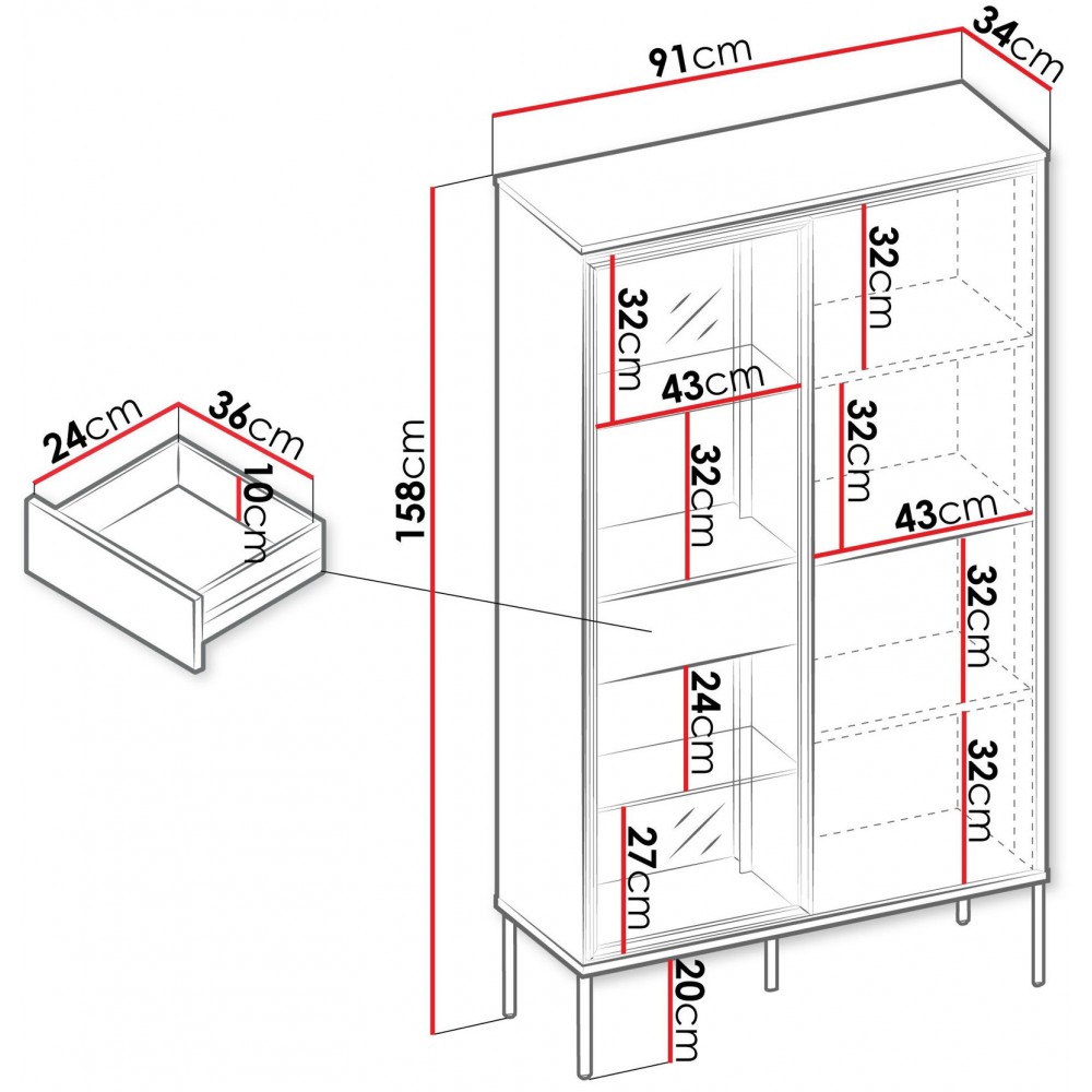 Μπουφές Visso VI-01