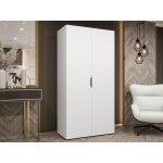 Ντουλάπα Malaga δίφυλλη-Leuko