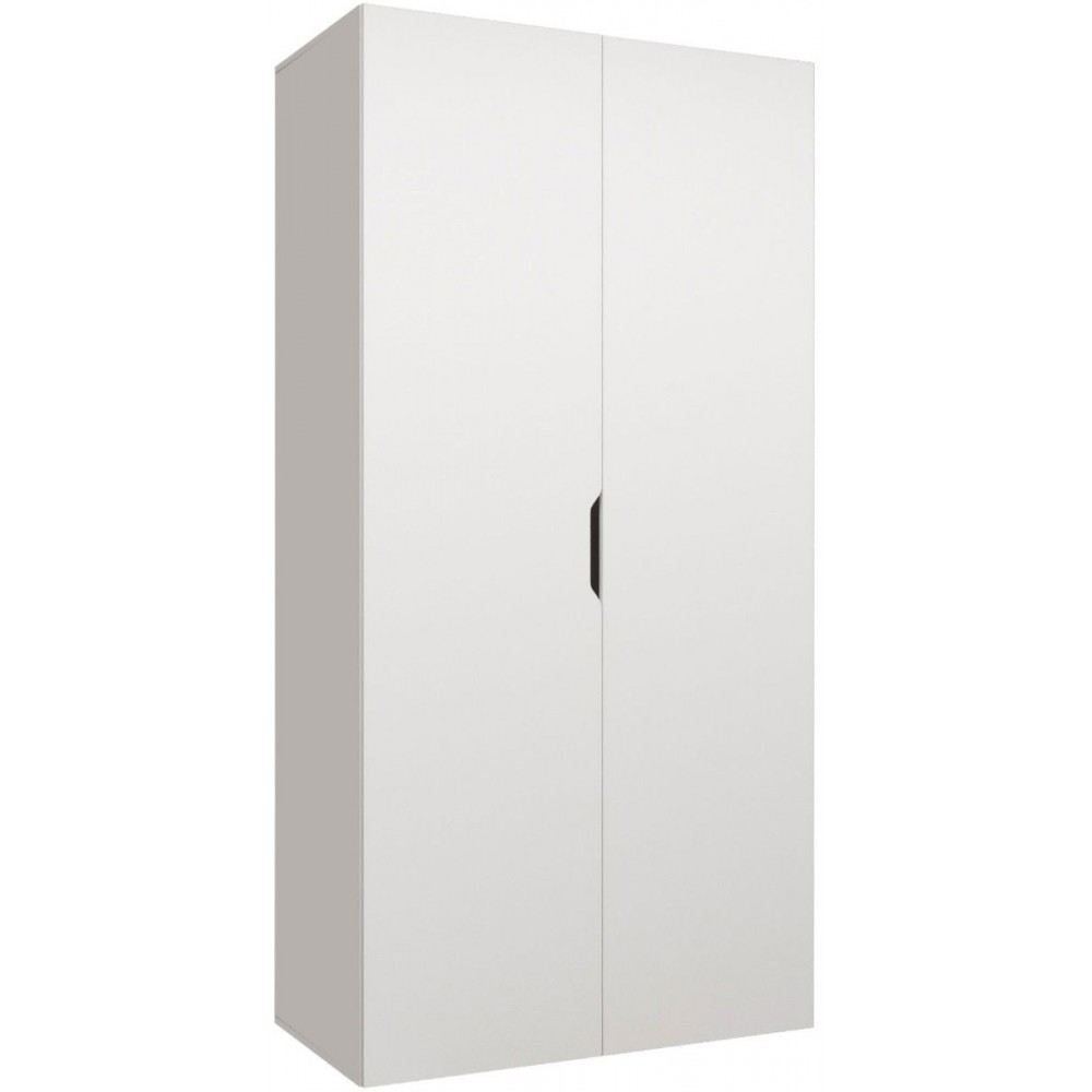 Ντουλάπα Malaga δίφυλλη-Leuko