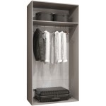 Ντουλάπα Malaga plus δίφυλλη-Mauro