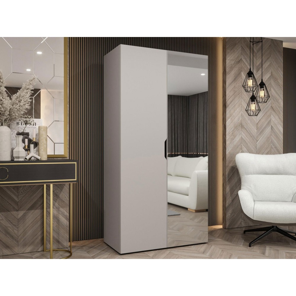 Ντουλάπα Malaga plus δίφυλλη-Cashmere