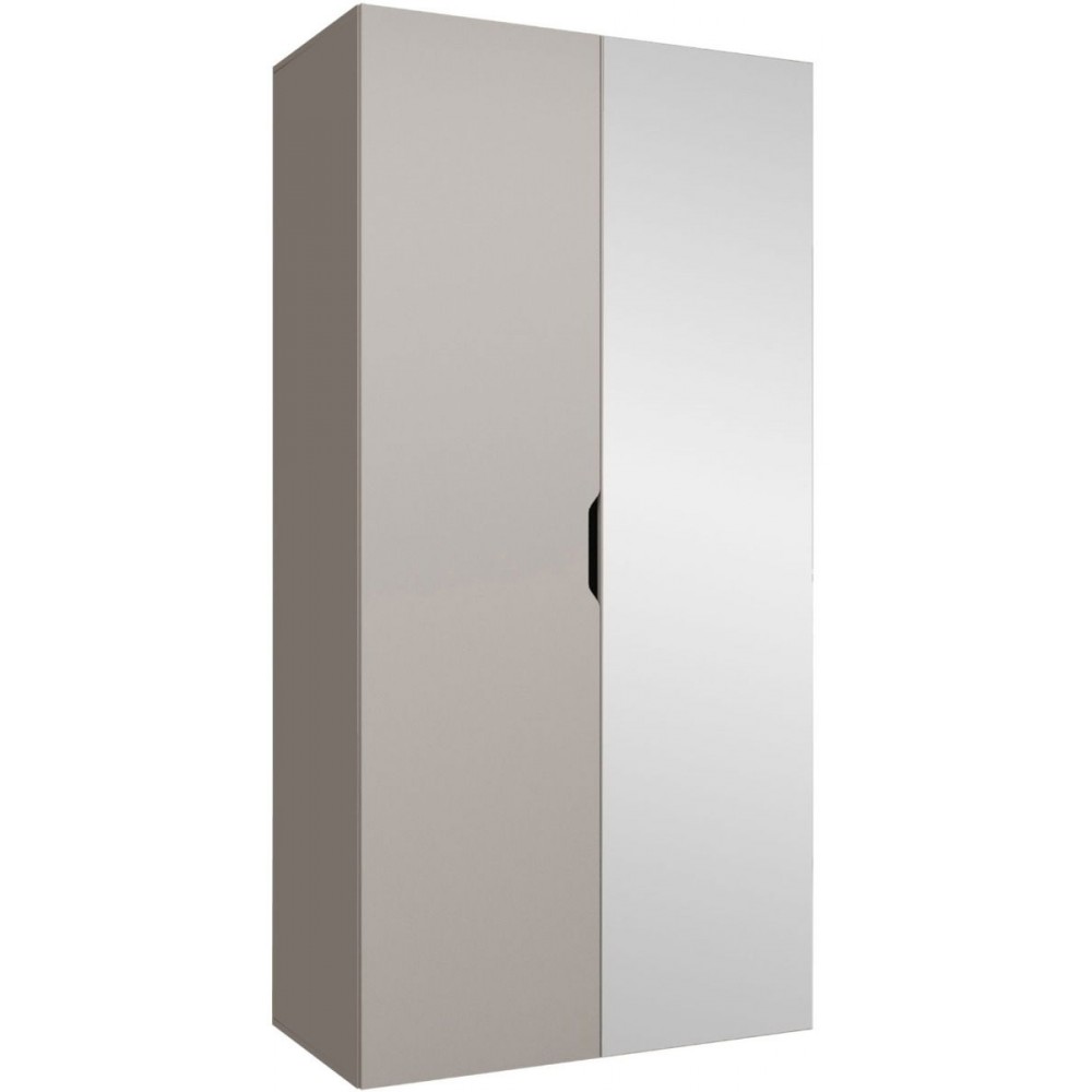 Ντουλάπα Malaga plus δίφυλλη-Cashmere