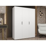 Ντουλάπα Malaga τρίφυλλη-Leuko