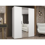 Ντουλάπα Malaga plus τρίφυλλη-Leuko