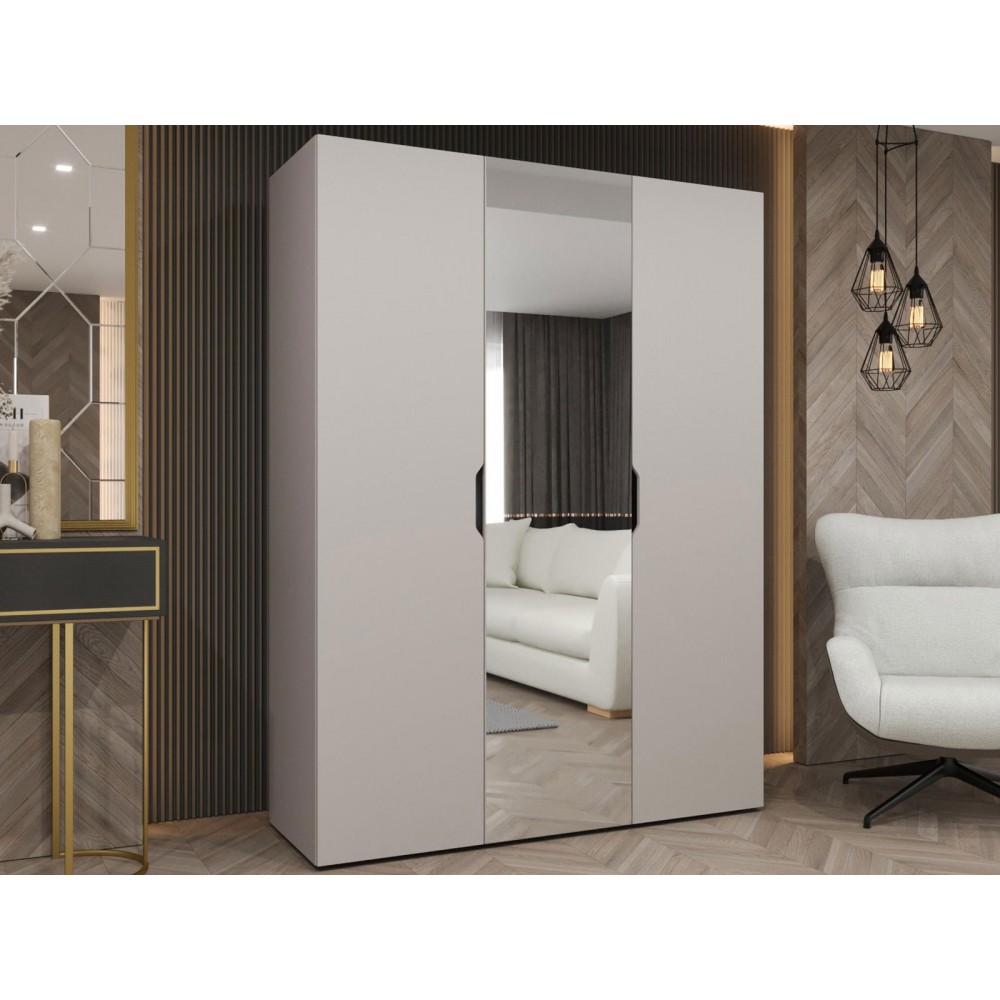 Ντουλάπα Malaga plus τρίφυλλη-Cashmere