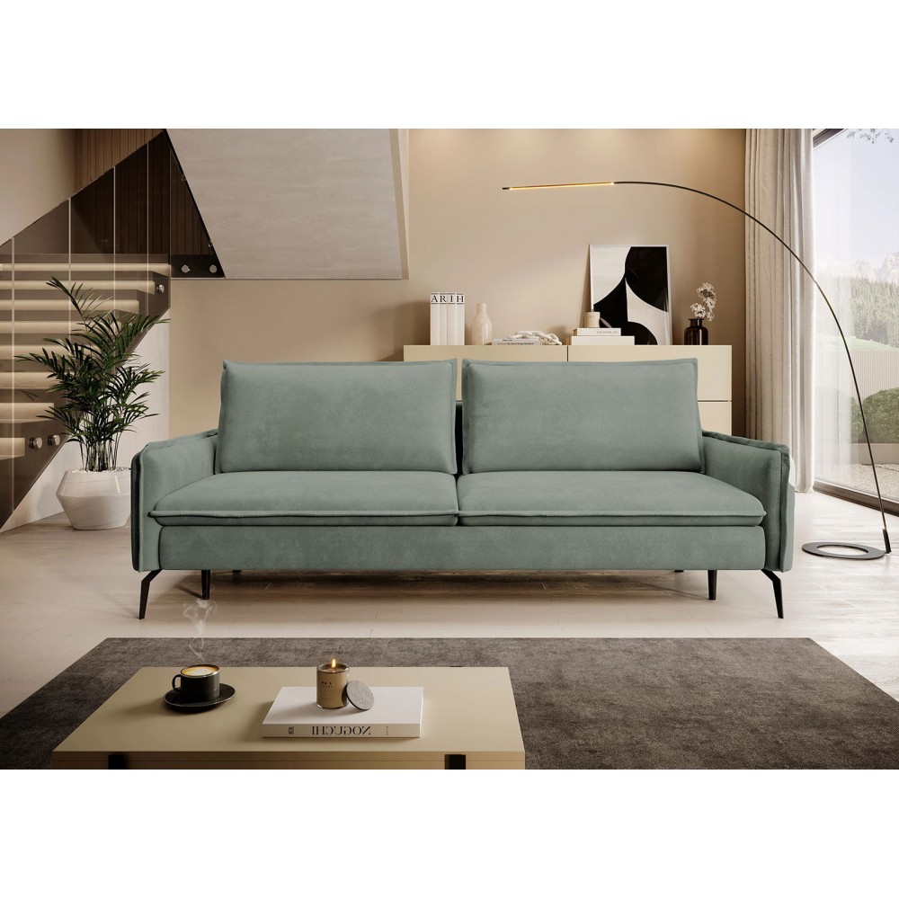 Καναπές Nebel τριθέσιος-Xaki 223x107x74