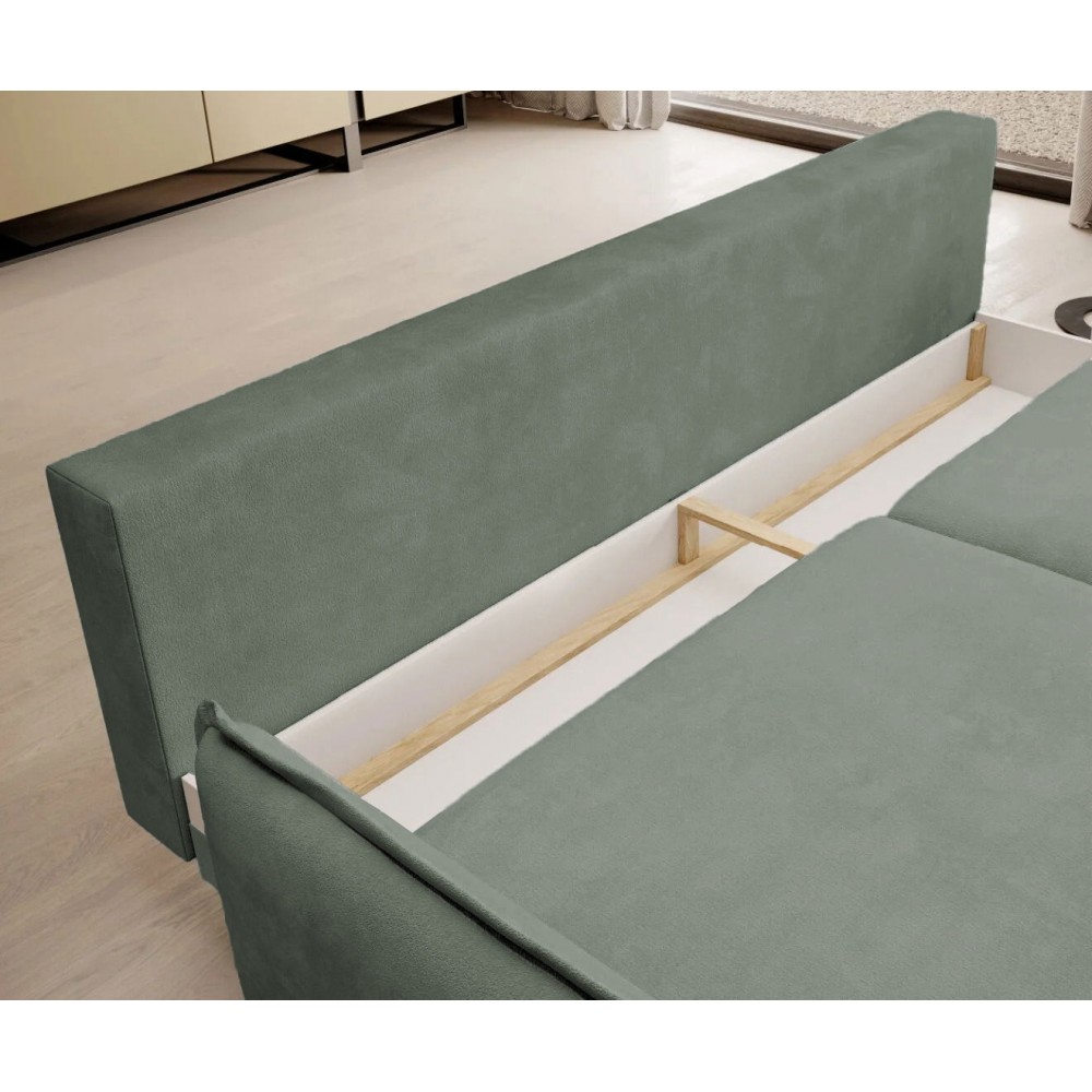 Καναπές Nebel τριθέσιος-Xaki 223x107x74