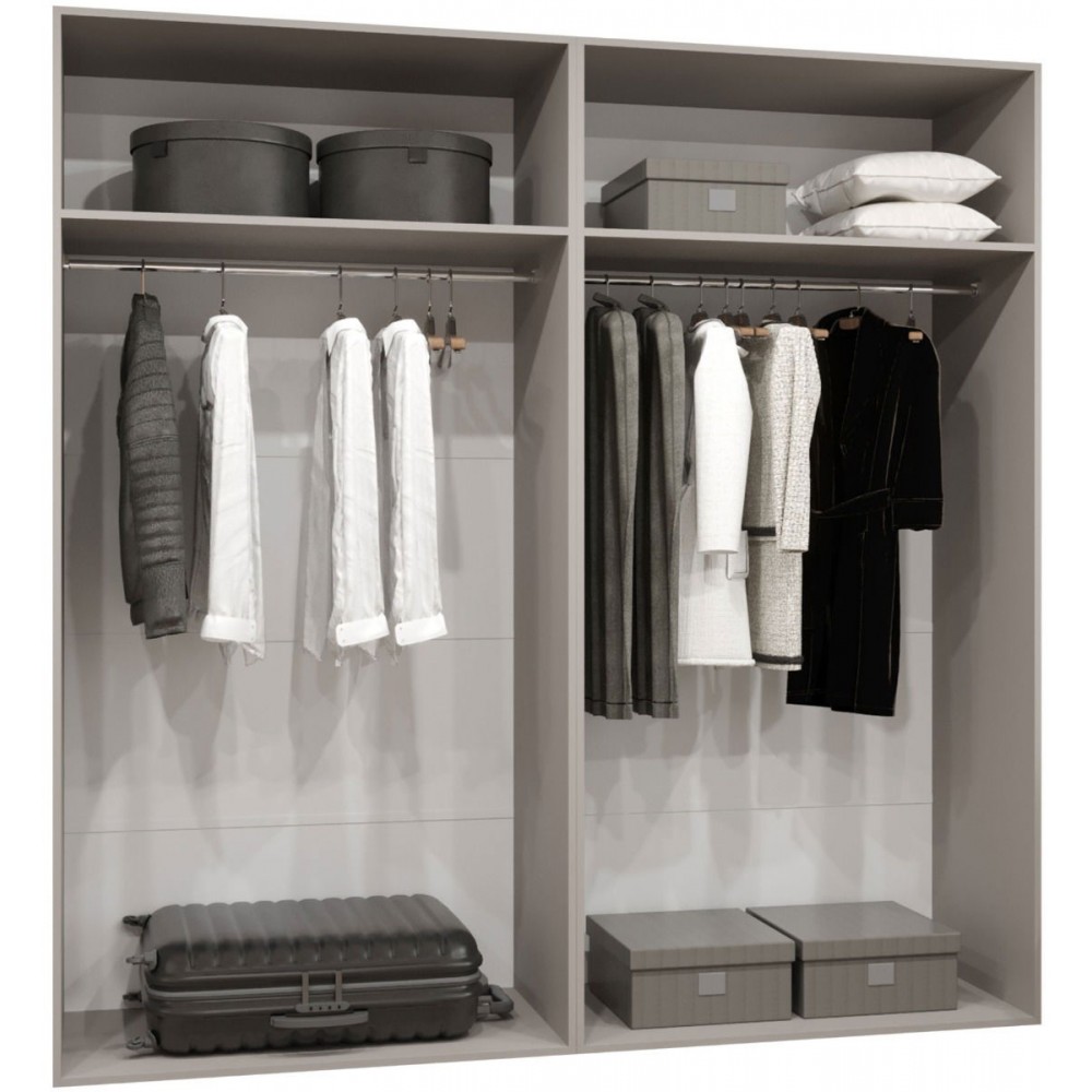 Ντουλάπα Malaga τετράφυλλη-Mauro