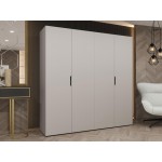 Ντουλάπα Malaga τετράφυλλη-Cashmere