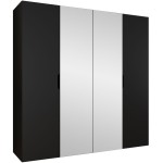 Ντουλάπα Malaga plus τετράφυλλη-Mauro