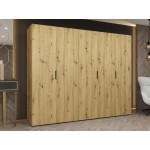 Ντουλάπα Malaga πεντάφυλλη-Artisan