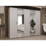 Ντουλάπα Malaga plus πεντάφυλλη-Cashmere