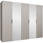 Ντουλάπα Malaga plus πεντάφυλλη-Cashmere