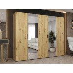 Ντουλάπα Malaga plus πεντάφυλλη-Artisan