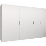 Ντουλάπα Malaga εξάφυλλη-Leuko