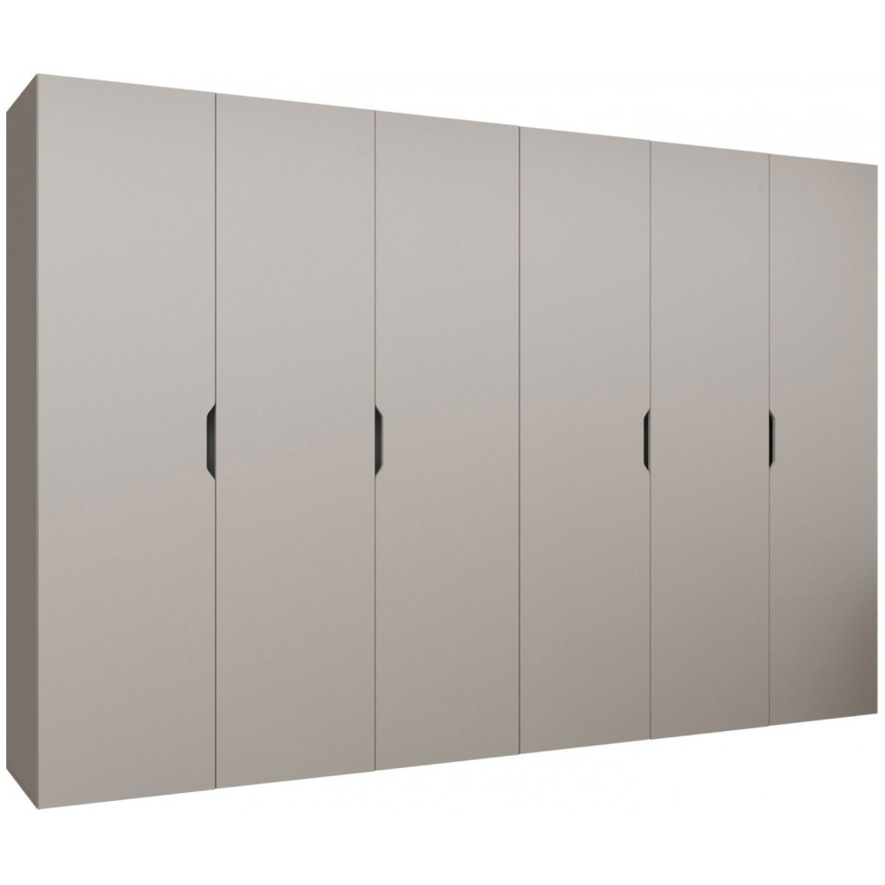 Ντουλάπα Malaga εξάφυλλη-Cashmere