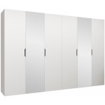 Ντουλάπα Malaga plus εξάφυλλη-Leuko