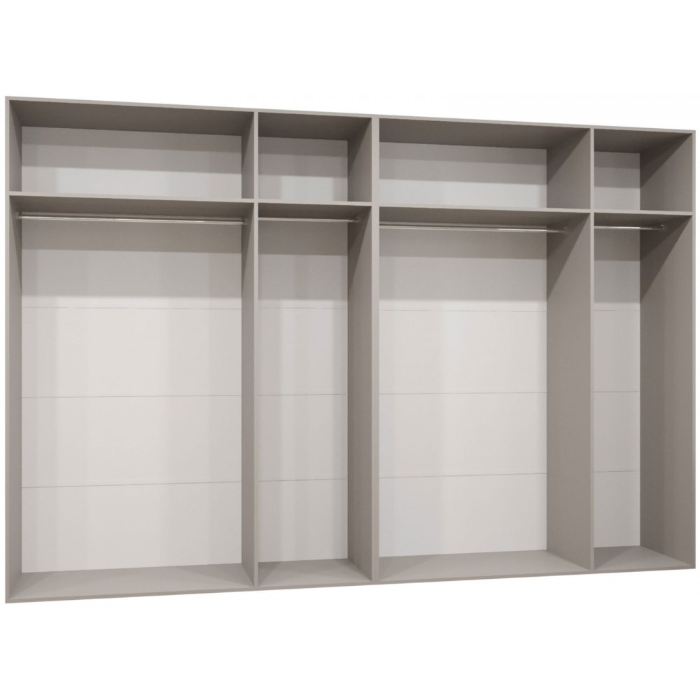 Ντουλάπα Malaga plus εξάφυλλη-Artisan