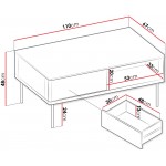 Τραπεζάκι σαλονιού Epiro EP-08