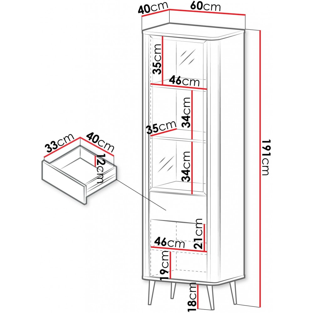 Βιτρίνα Marly Reg I