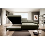 Γωνιακός καναπές Arono-Moustardi-Δεξιά