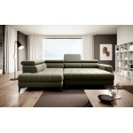 Γωνιακός καναπές Arono-Moustardi-Αριστερή