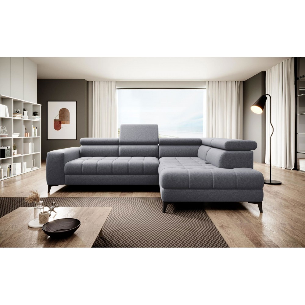 Γωνιακός καναπές Arono-Gkri-Δεξιά