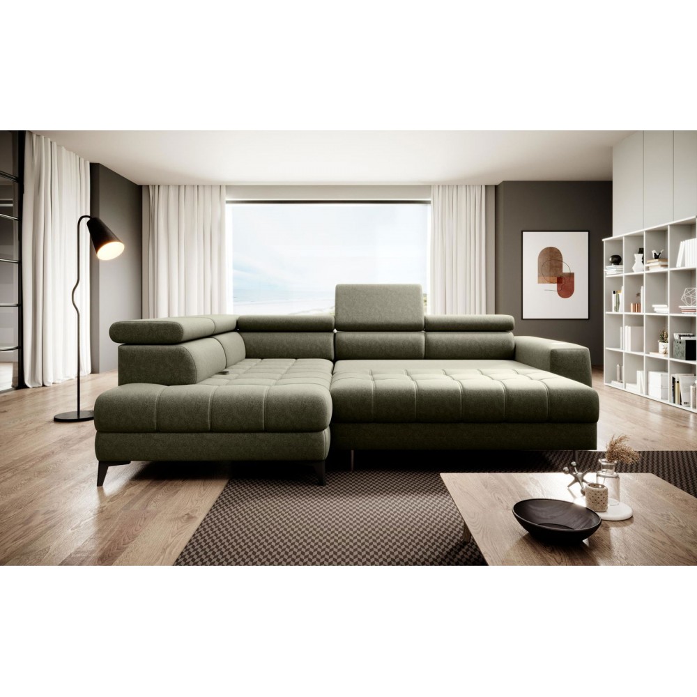 Γωνιακός καναπές Arono-Gkri-Αριστερή