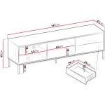 Έπιπλο τηλεόρασης Visso VI-08